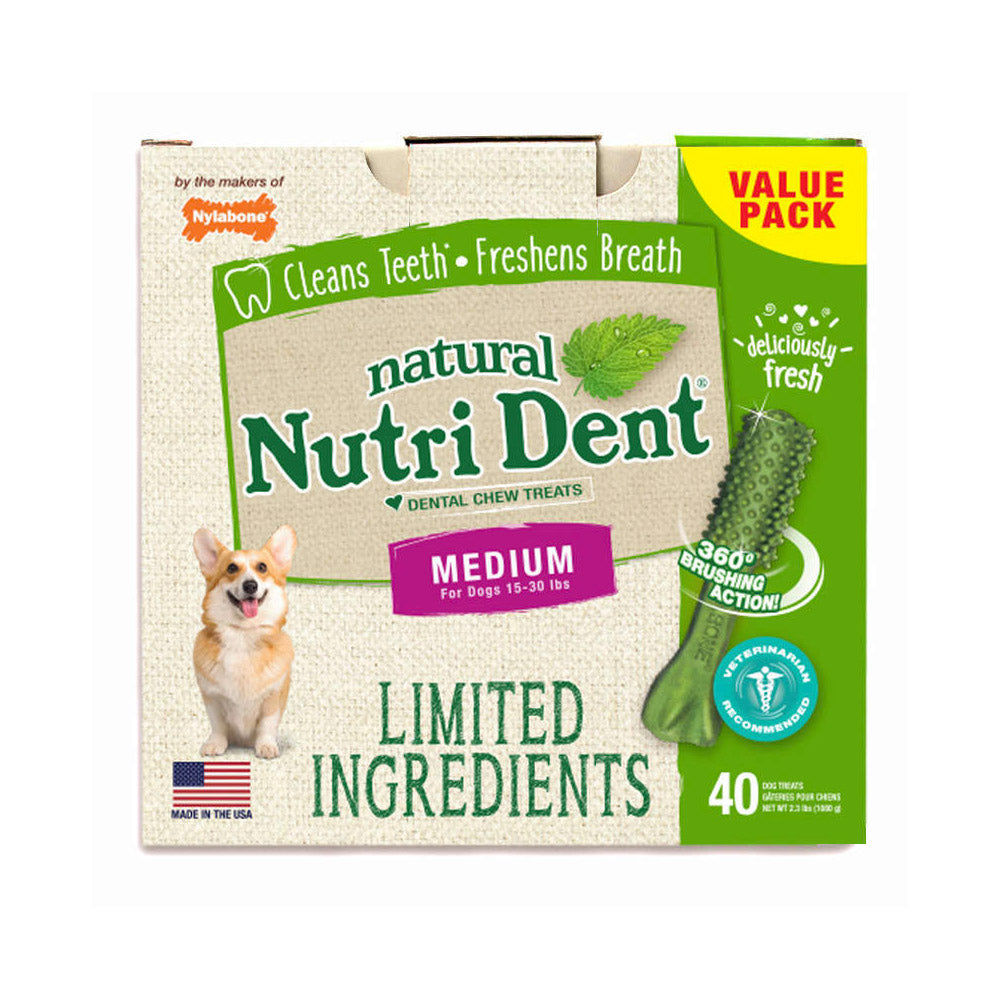 Nutri Dent Limited Ingredient Dental Chews Fresh Breath