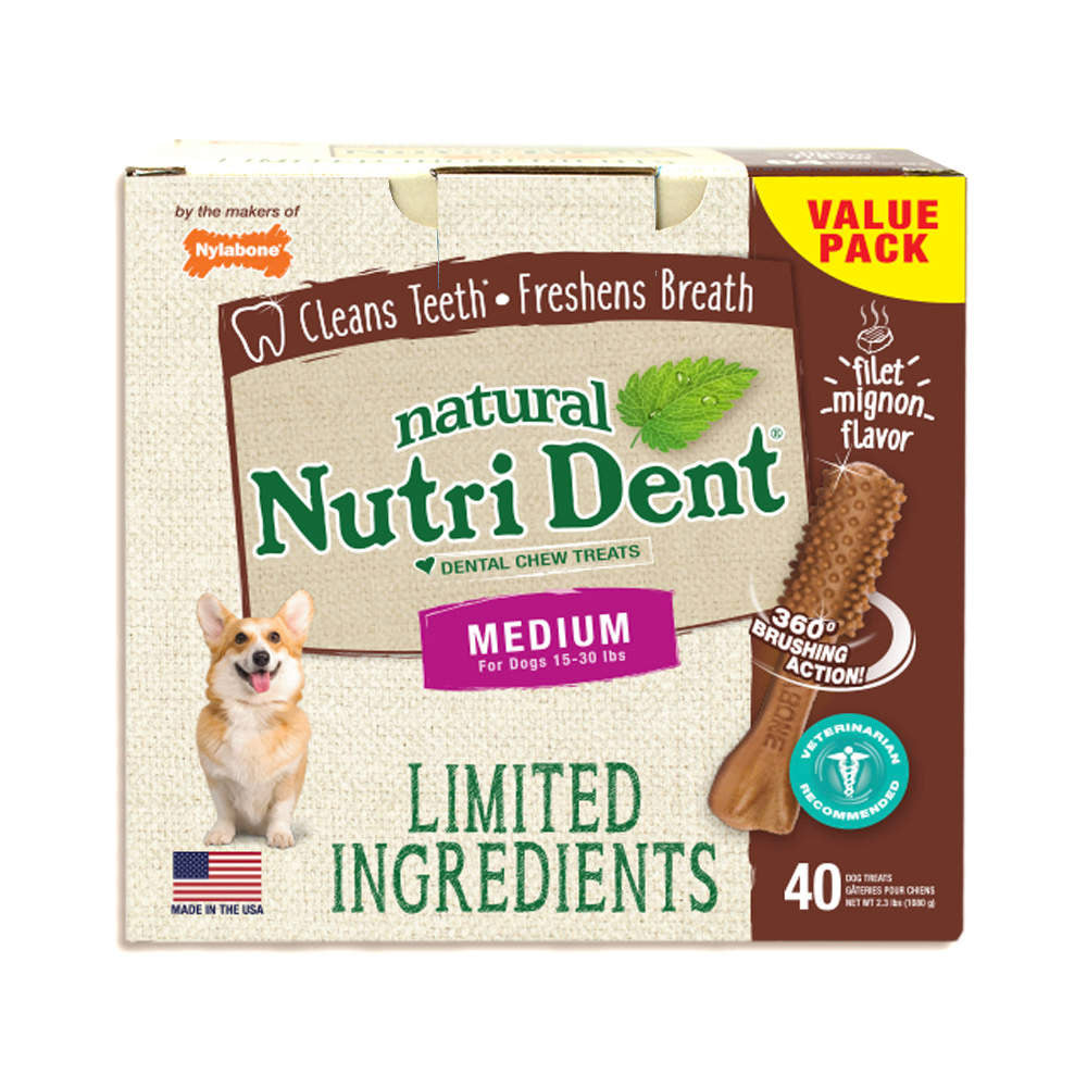 Nutri Dent Limited Ingredient Dental Chews Filet Mignon