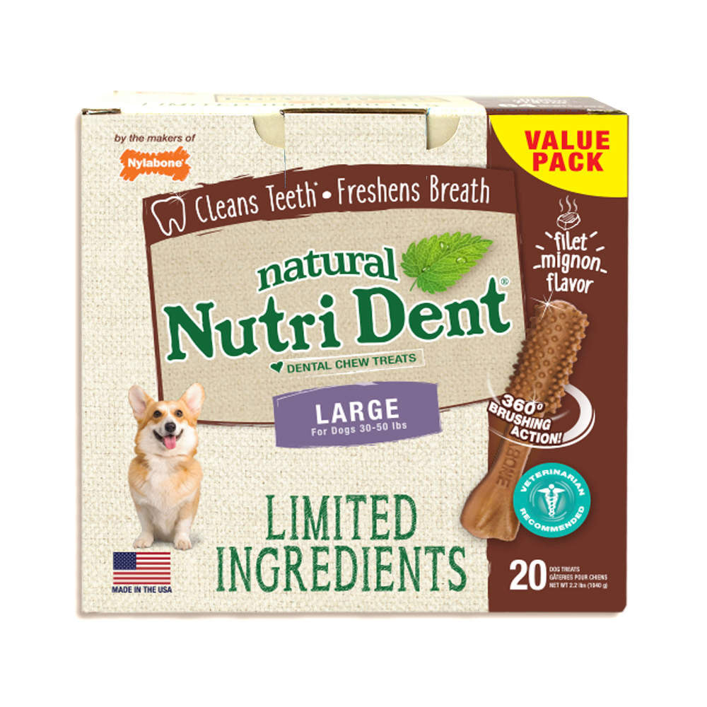 Nutri Dent Limited Ingredient Dental Chews Filet Mignon
