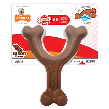 Nylabone Power Chew Wishbone Chew Toy Wolf