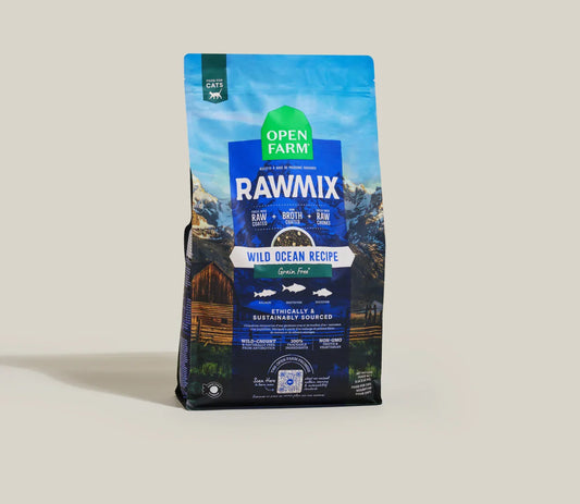 Open Farm Cat Grain Free Raw Mix Wild Ocean (2.25lb)