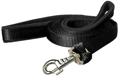 Padded Double Handle Dog Leash w Warranted Snap Design 3/4" x 6'
