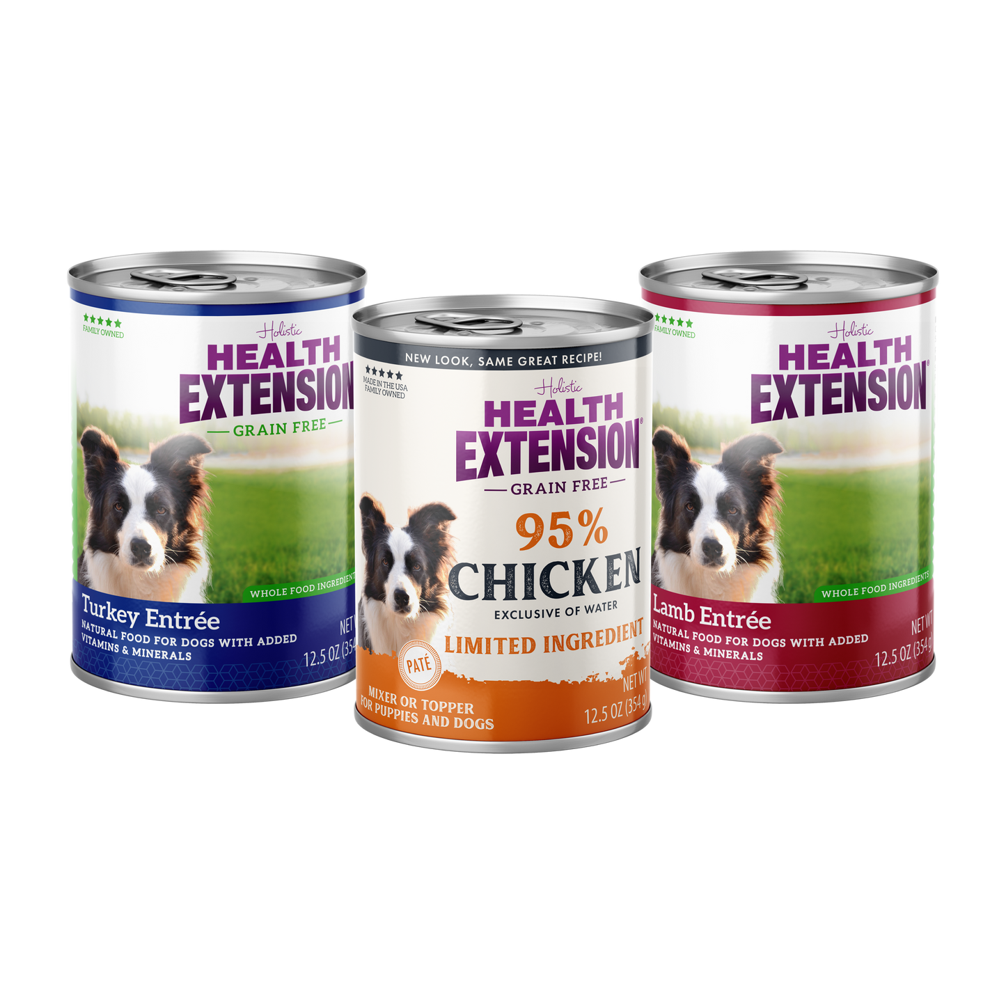 Pate Variety Pack: Chicken, Turkey, Lamb