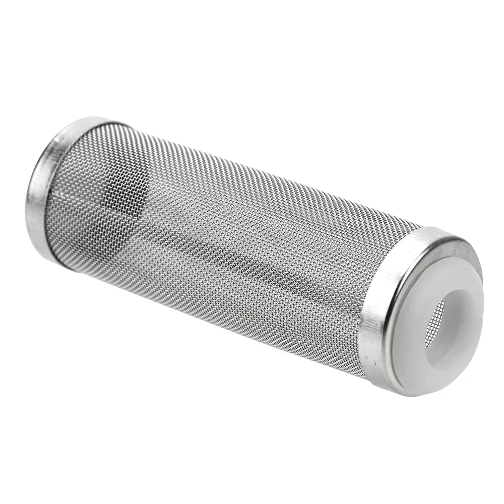 1PC Stainless steel water inlet protective sleeve, fish tank aquarium filter, water inlet filter screen sleeve