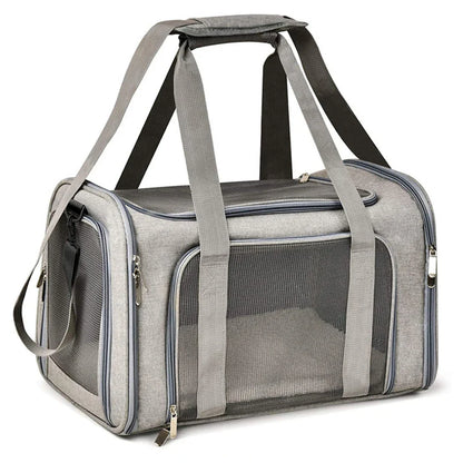 1PC Cat, Dog Carrier for Small Medium Cats Puppies up to 15 Lbs, Collapsible Travel Puppy Carrier
