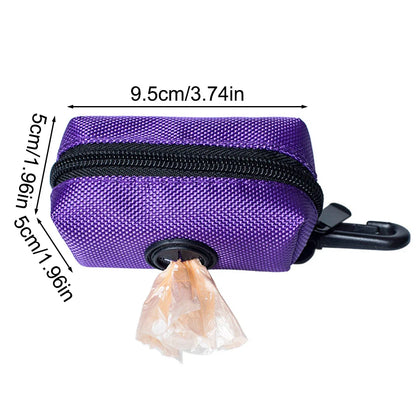 1PC Pet Waste Bag Dispenser Dog Poop Bags Storage Bag Pet Supplies Doggie Poo Bag Holder for Clean up