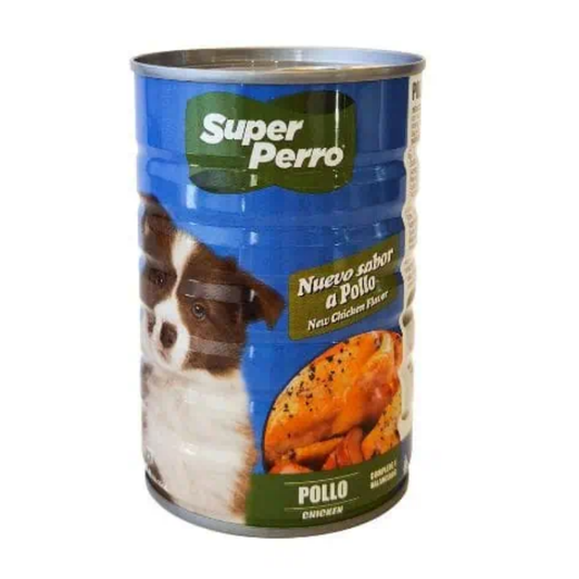 Super Perro Chicken Wet Dog Food Can (14.11 oz)