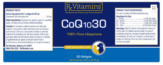 CELLULAR HEALTH /  Ubiquinol For Pets