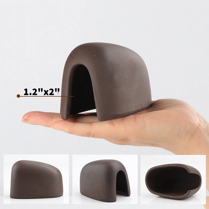 Ceramic Hides & Aquatic Shelters