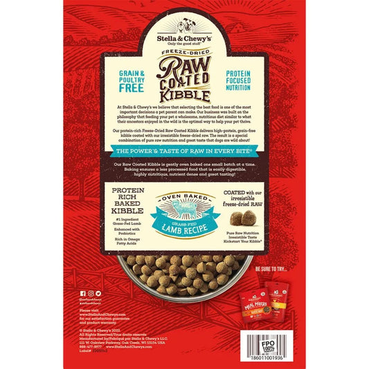Stella & Chewy’s Raw Coated Lamb Dog Food (3.5lb)