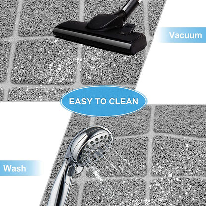 Premium Cat Litter Mat, Litter Box Mat with Non-Slip and Waterproof Backin