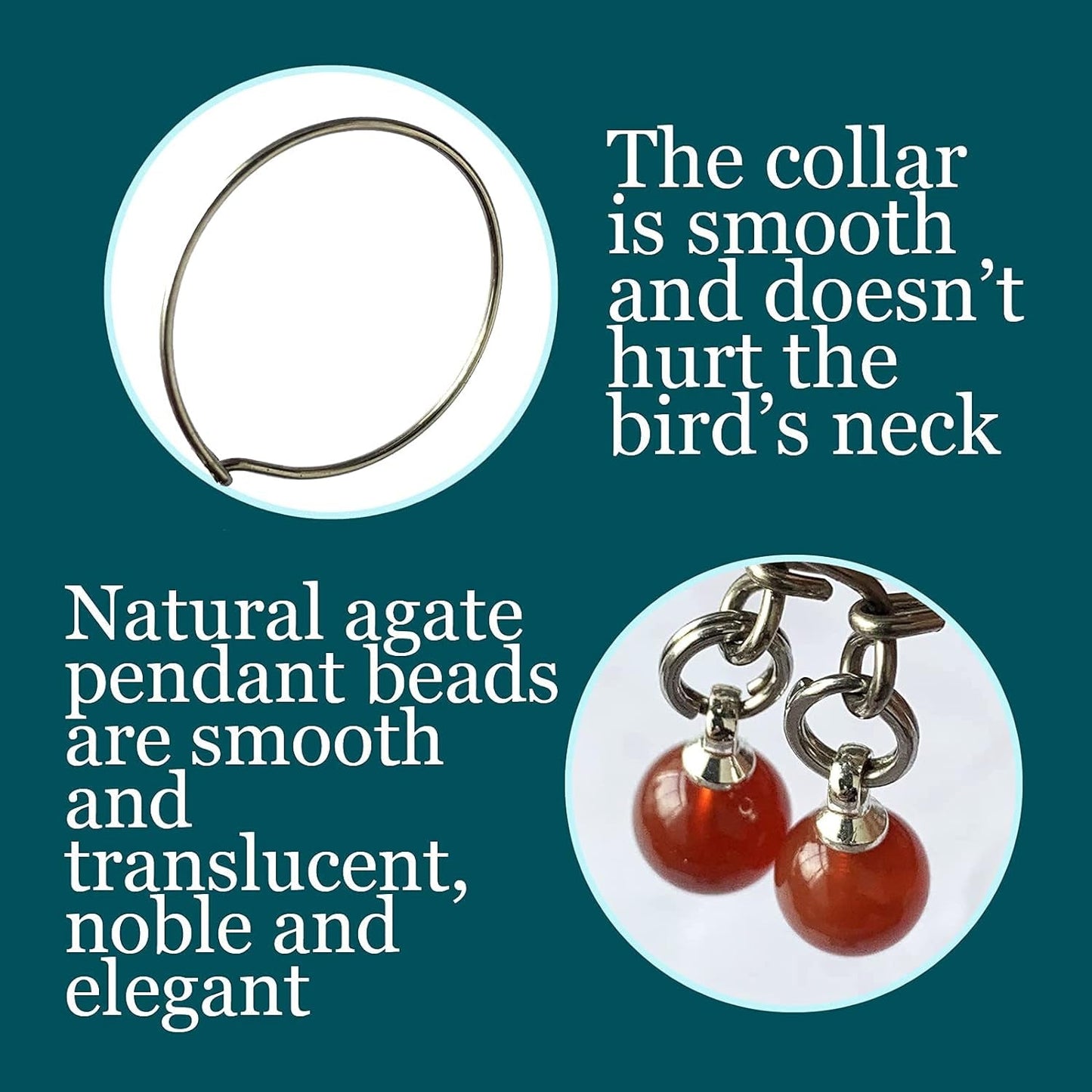 Parrot Bells Parrot Collar Necklace Parrot Decoration Parrot Scarf Clothes Budgerigar Peony Parrot Cockatiel Golden Sun Parrot