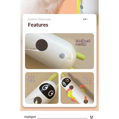 Interactive Electric Self-Play Cat Teaser Wand