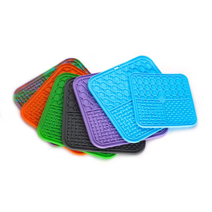 Pet Licking Mat Slow Food Tableware Bowl Suction Cup Anti-choke