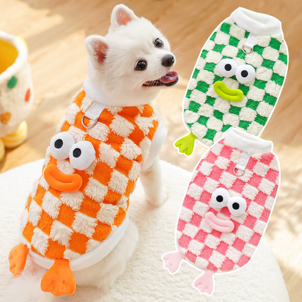 Autumn And Winter Pet Dog And Cat Clothes