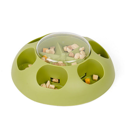 Pet Automatic Press Leakage Device Dog Food Training Leakage Toy