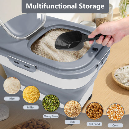 Best 20 Lb Pet Food Containers with Wheels and Lids