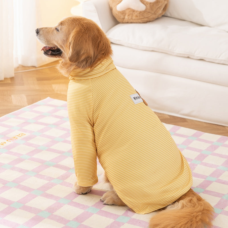 Autumn And Winter Big Dog Clothing, Golden Retriever Border Collie Quick Warm Two-legged Thin Fleece, Medium And Large Dog Base Shirt, Pet Clothing