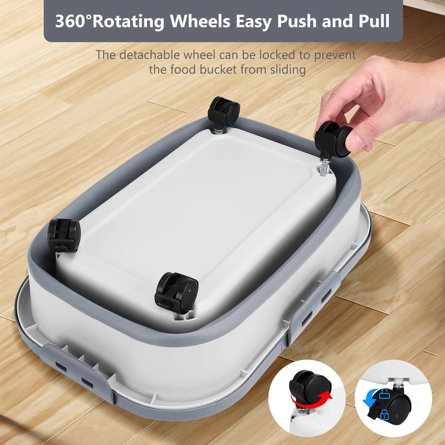 Best 20 Lb Pet Food Containers with Wheels and Lids