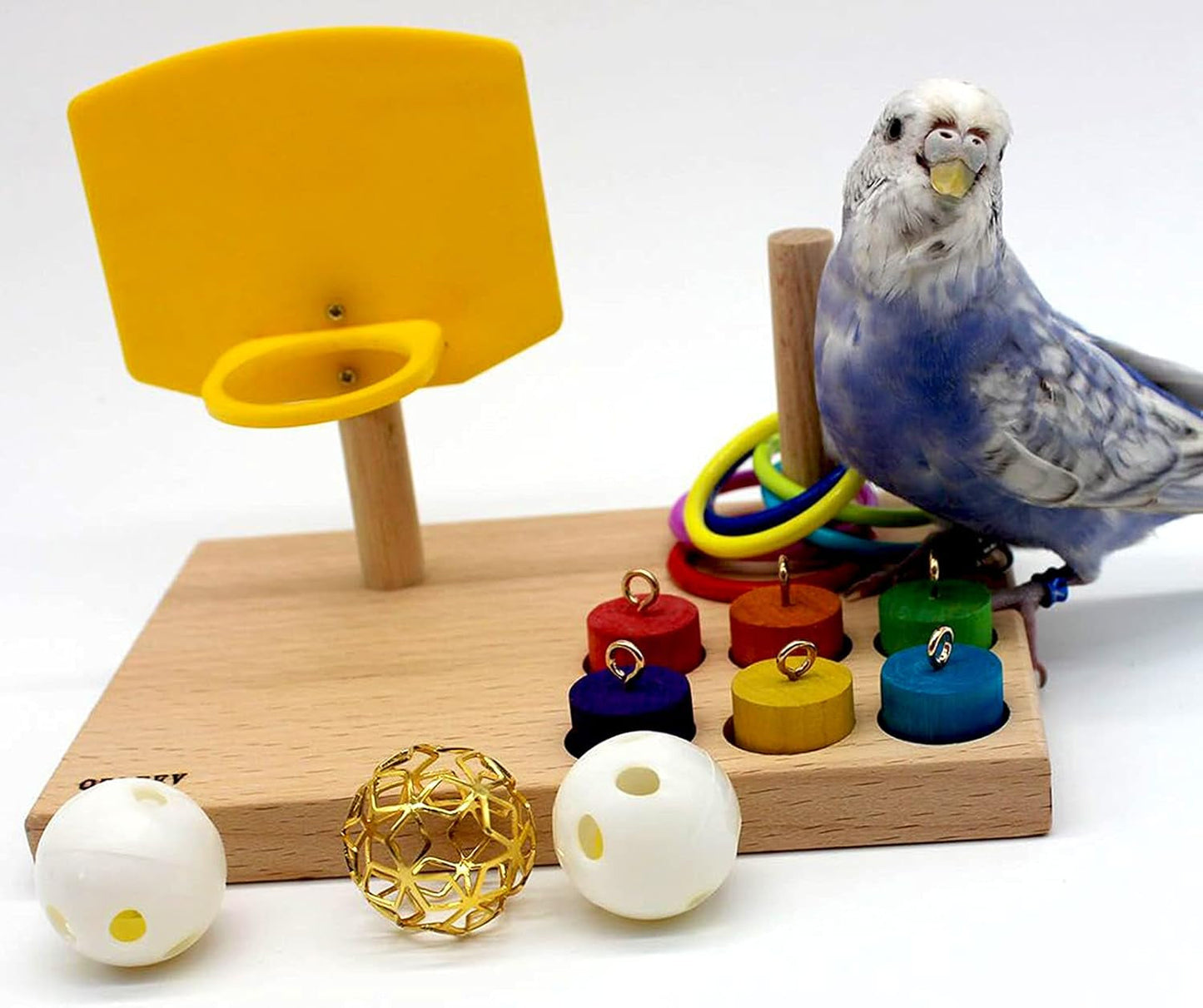 Engaging Bird Toys for Budgies and Parrots
