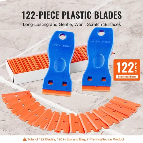 Scratch-Free Acrylic & Terrarium Enclosure Scraper Kit