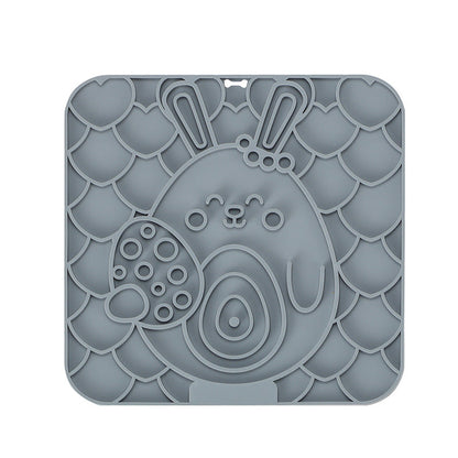 Pet Licking Mat Slow Food Tableware Bowl Suction Cup Anti-choke