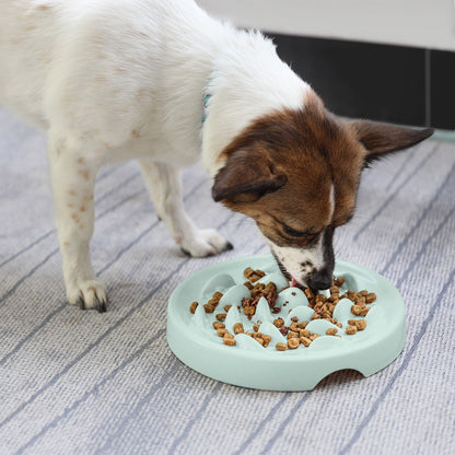Dogs And Cats Slow Feeding Bowl Pet Bowl Cat Slow Tableware Feeder