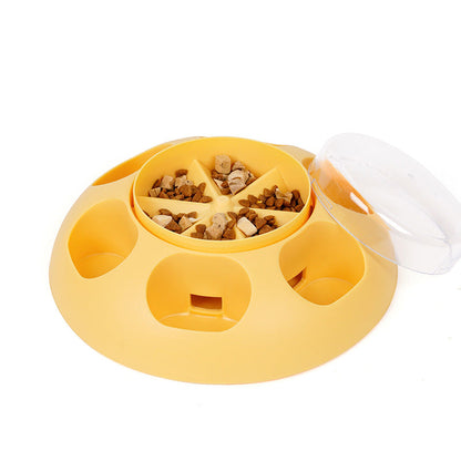 Pet Automatic Press Leakage Device Dog Food Training Leakage Toy