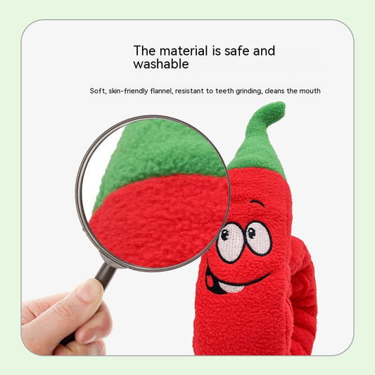 Pet Sound Toy Chili Dog Food Hiding Training Smell Puzzle Interaction Slow Food Relieving Stuffy Supplies