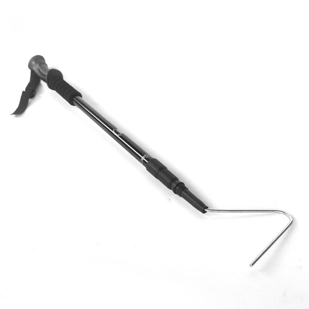 Telescoping Heavy-Duty Stainless Steel Snake Hook