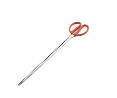 Stainless Steel Scissor-Grip Reptile Feeding Tongs