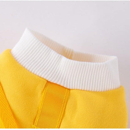 Pet Dog Hoodie Cartoon  Lightweight Coat For Small Dogs Fashionable Pet Outfit