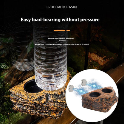 Eyelash Horn Food Basin Hanging Movable
