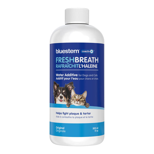 bluestem Fresh Breath Plaque & Tartar Control Water Additive for Dogs & Cats