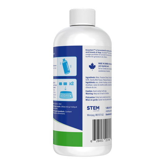 bluestem Water Additive for Dogs Only, Vanilla-Mint, 17 fl oz