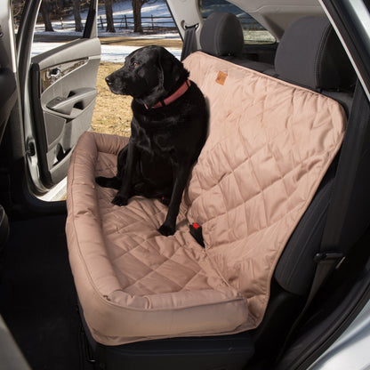 Headrest Back Seat Protector - Tan-