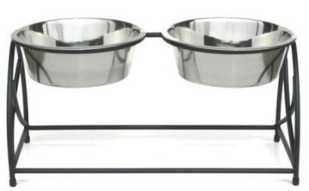 Butterfly Double Elevated Dog Feeder