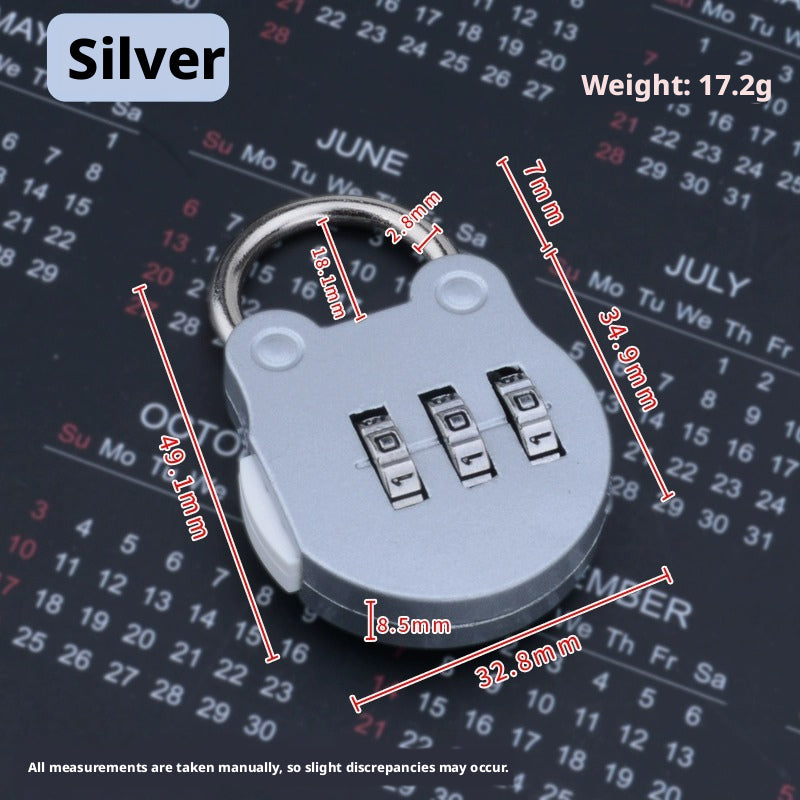 Student password lock-black-1