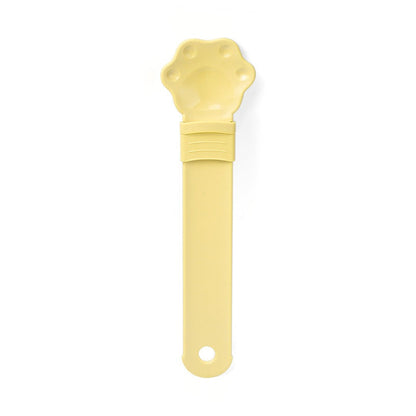 Cat Treat Spoon Squeeze, Cute Churu Spoon, Multifunctional Cats Treat Feeder Spoons, Comfortable Grip For Lickable Treats Feeding Dispenser For Wet Food