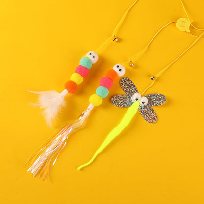 Feather Bell Cat Teaser Cat To Swing Toy