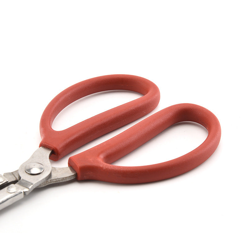 Stainless Steel Scissor-Grip Reptile Feeding Tongs