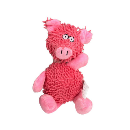 Dog Bite Sound Pet Plush Toy Standing Posture Microfiber Animal Bite-resistant Bends And Hitches Doll
