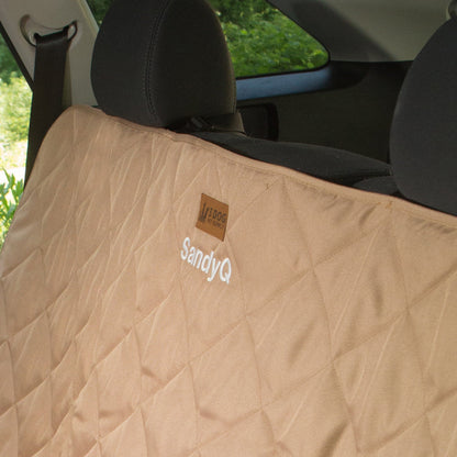 Headrest Back Seat Protector - Tan-