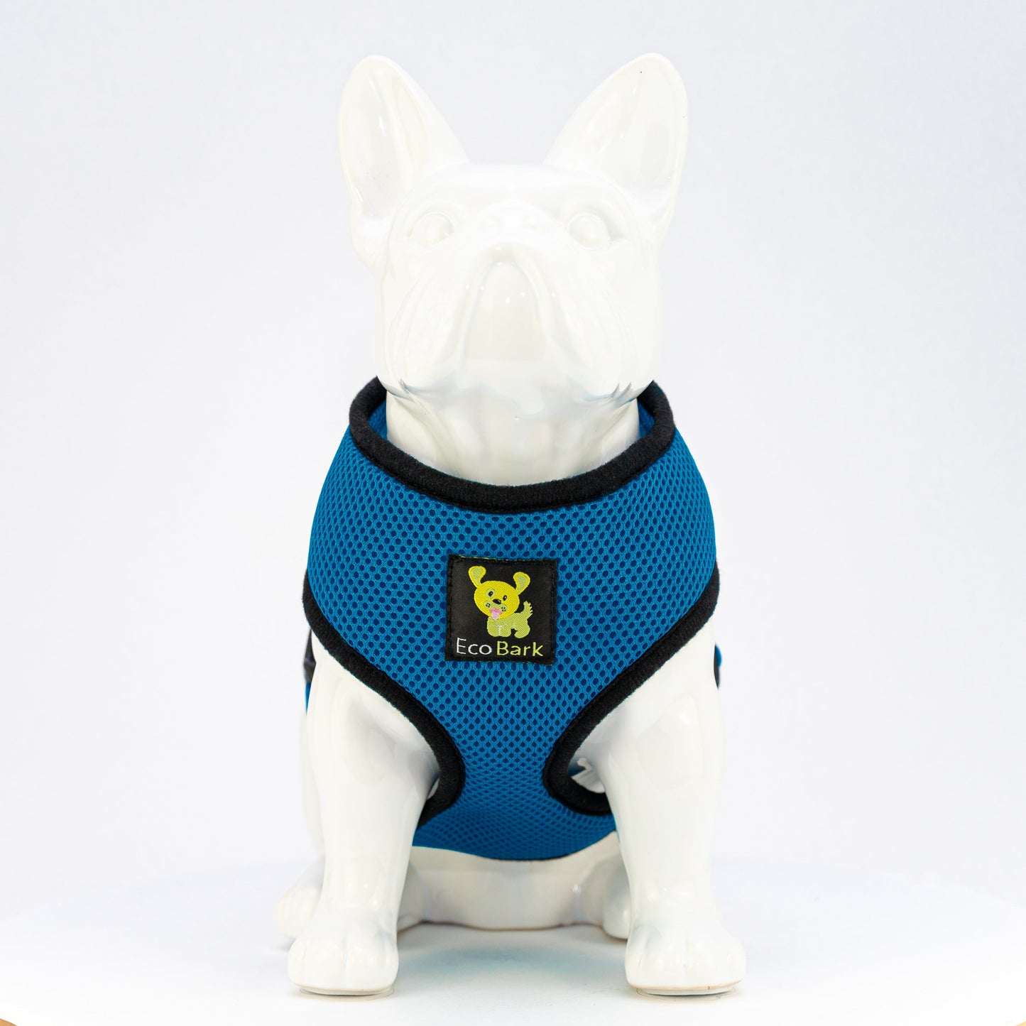 EcoBark Teal Dog Harness - Over-the-Head Soft Mesh Dog Vest Halter for Small to Medium Dogs and Puppies