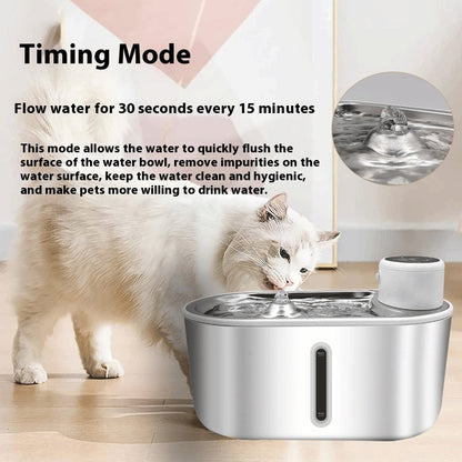 Non-plug-in Infrared Induction Pet Dog Drink Fountain