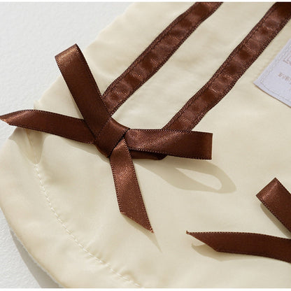 Winter Fleece Cat Clothes, Winter Bow Warm Down Jackets, Anti-shedding Pet Clothes For Kittens And Dogs