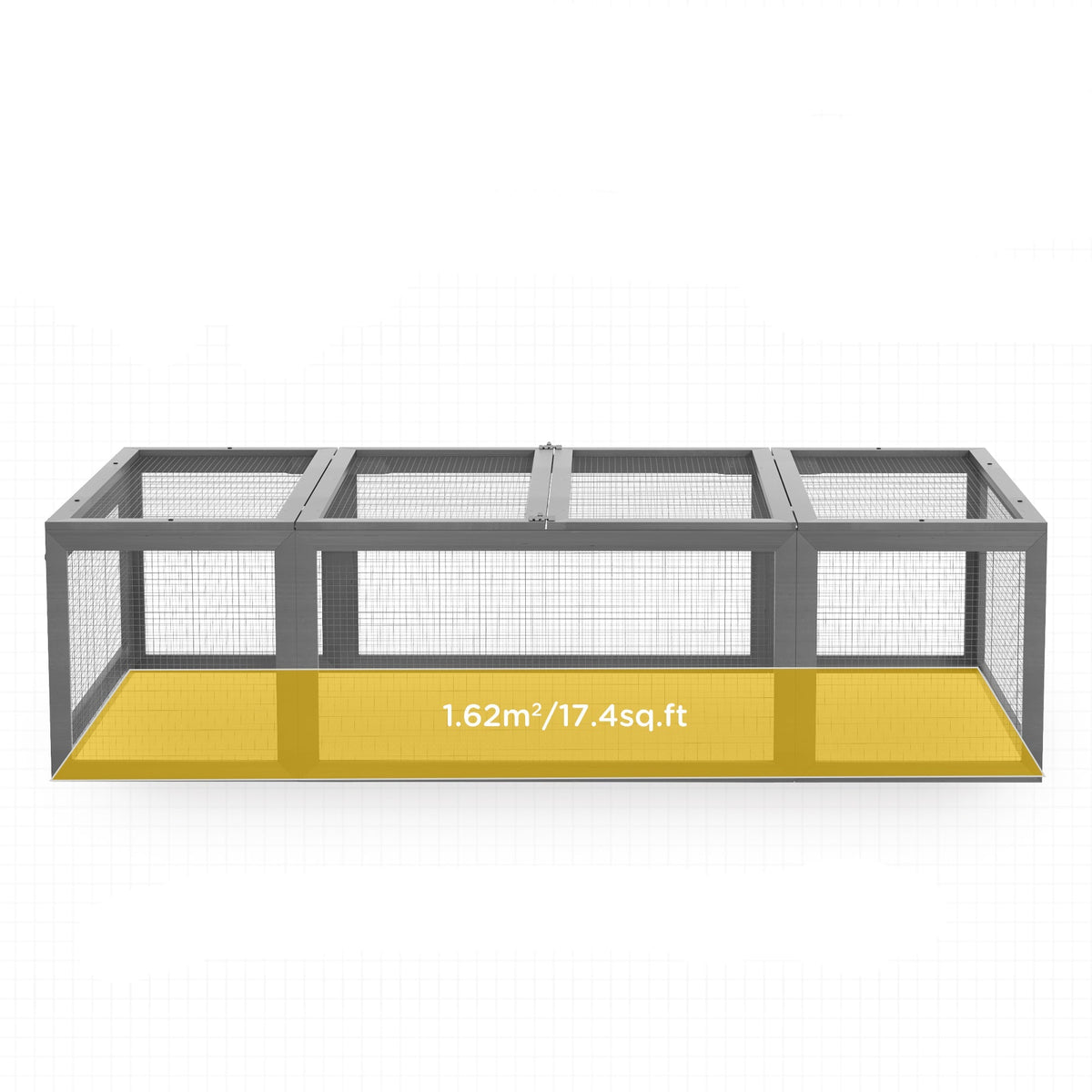 Outdoor Enrichment Habitat & Sunning Enclosure (71" x 35.5")