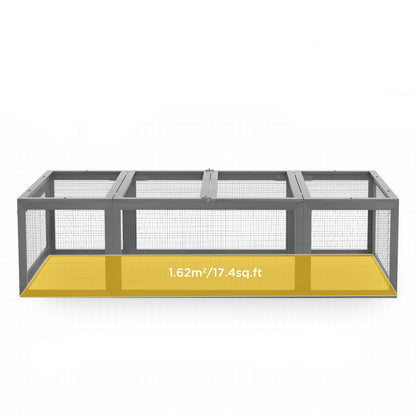 Outdoor Enrichment Habitat & Sunning Enclosure (71" x 35.5")