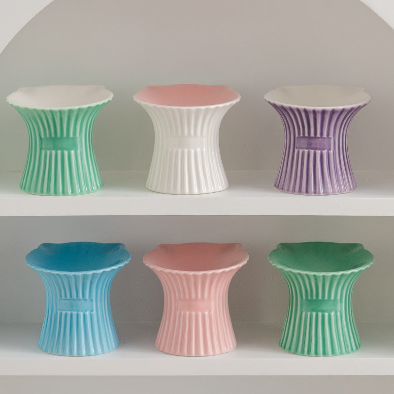Household Stylish Cat Pet Bowl