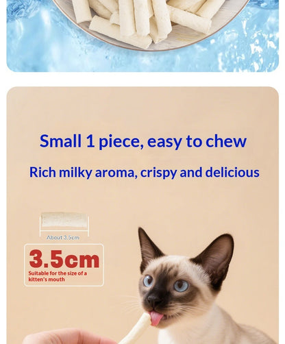 Milk Stick Packaged Cat Treats Chicken Goat